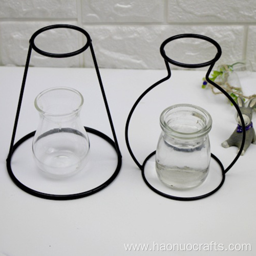 transparent hydroponic flower vase decoration ornaments